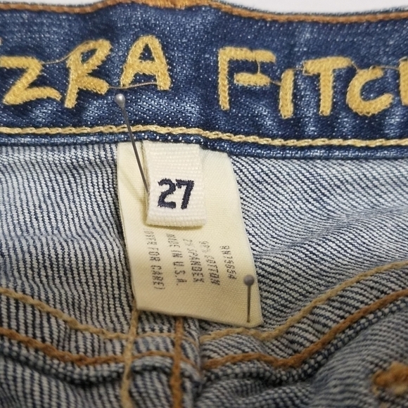 Ezra Fitch Abercrombie Jeans, Size 27, color Blue. - Picture 15 of 16